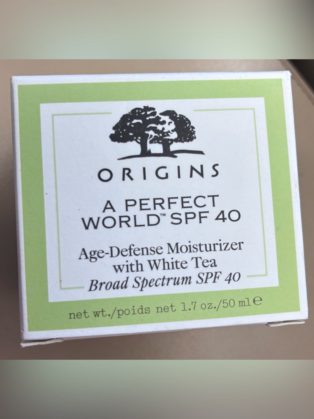 Origins A Perfect World SPF 40 Age-Defense Moisturizer 1.7 oz